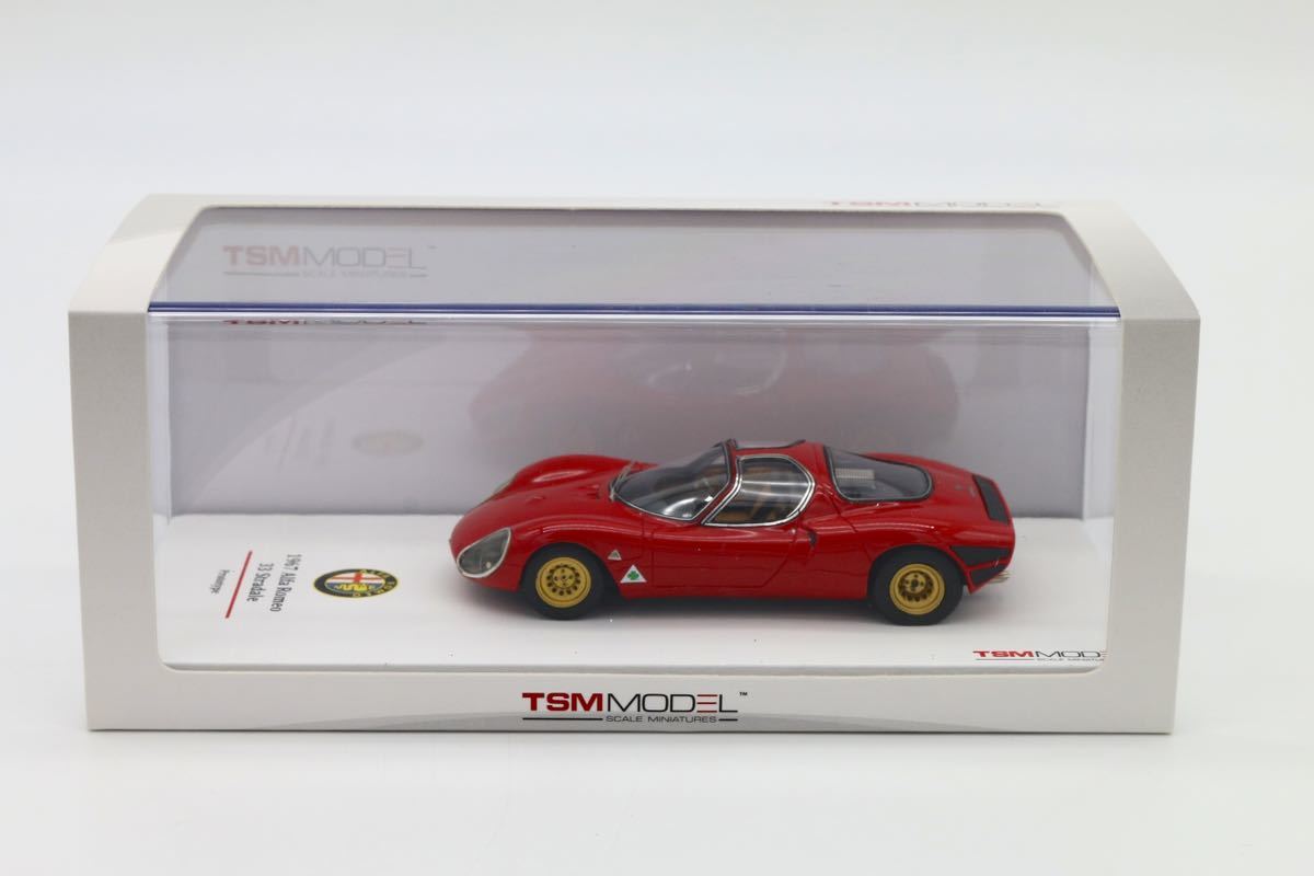 TSM MODEL 1/43 アルファロメオ 33 ストラダーレ 1967 プロトタイプ