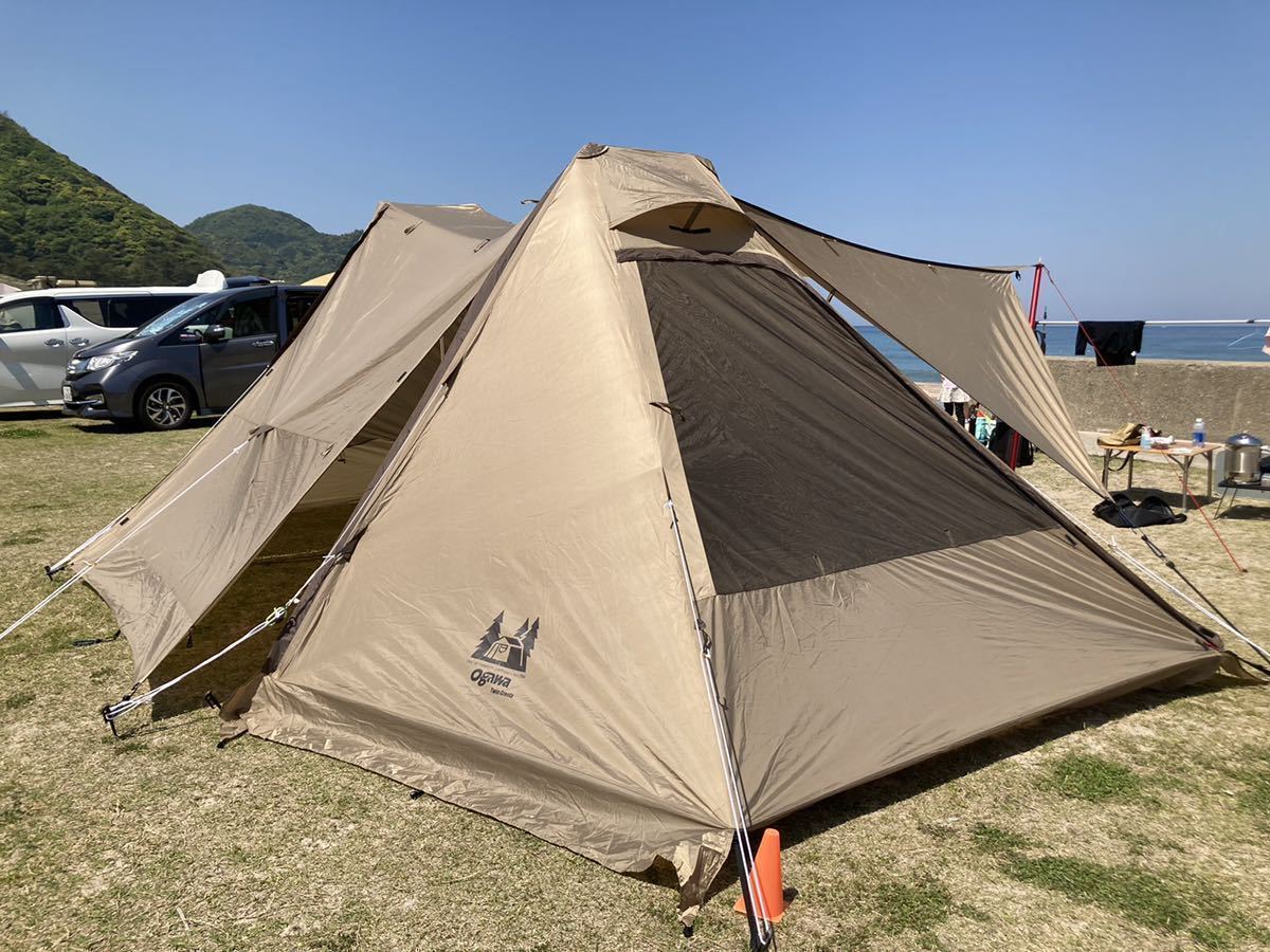 テント ogawa オガワ シェルター CAMPAL JAPAN テント ツインクレスタ キャンパル 送料無料 ツーポール_画像2