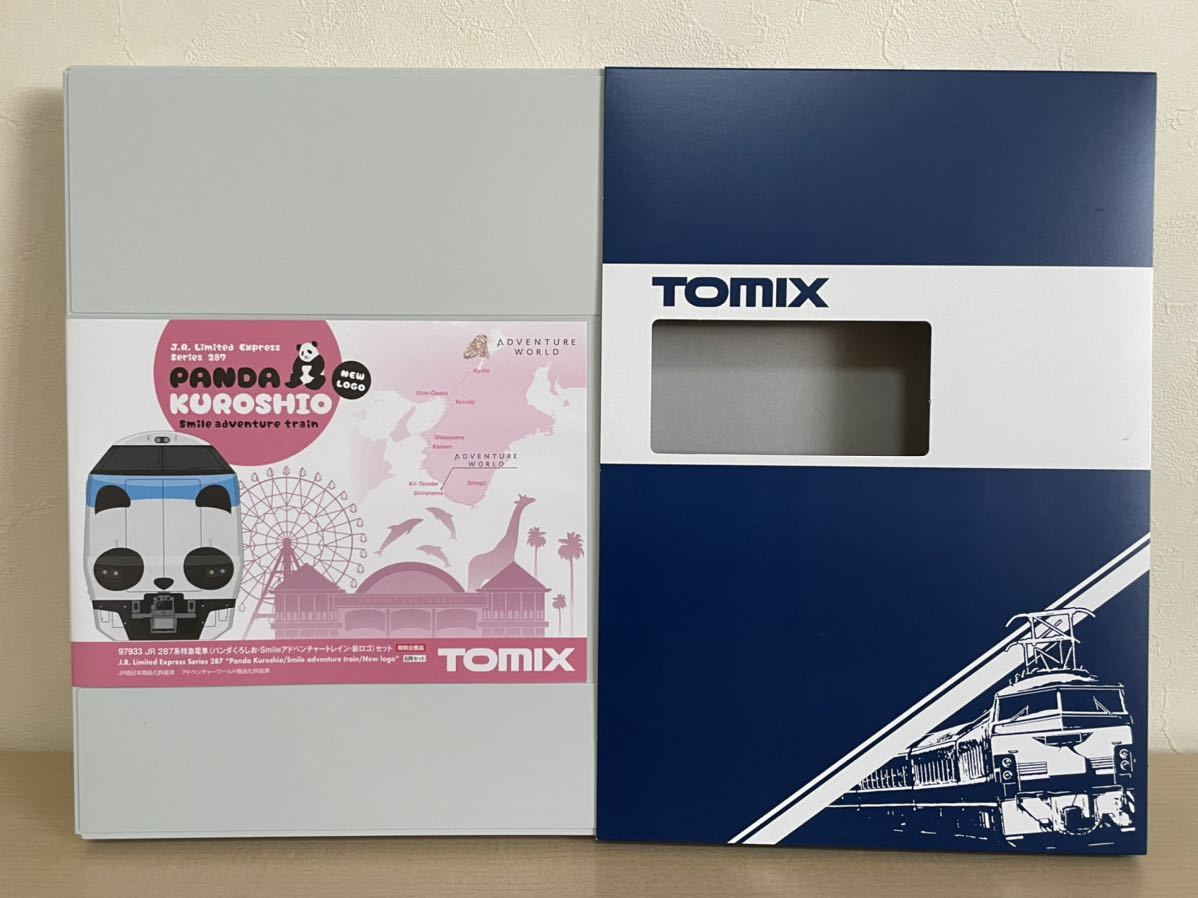 TOMIX 287系 パンダくろしお Smileアドベンチャートレイン 新ロゴ 6両