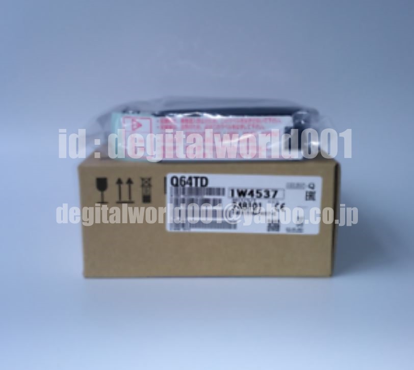 ファッション 新品◇代引可◇東京発 三菱電機 Q64TD◇6ヶ月保証 熱電