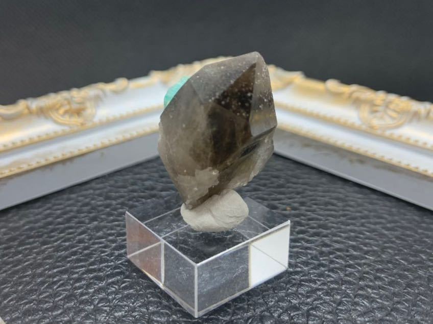 アマゾナイト & スモーキークォーツ コロラド産 原石 標本 鉱物 共生②