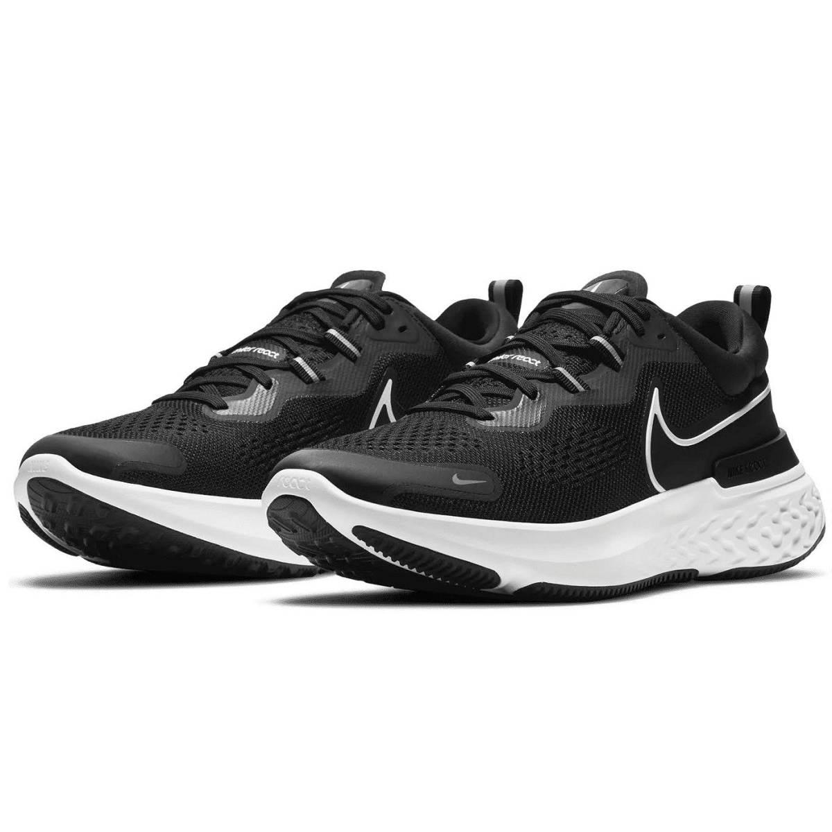 # Nike задний kto мой la-2 черный / белый новый товар 28.0cm US10 NIKE REACT MILER 2 CW7121-001