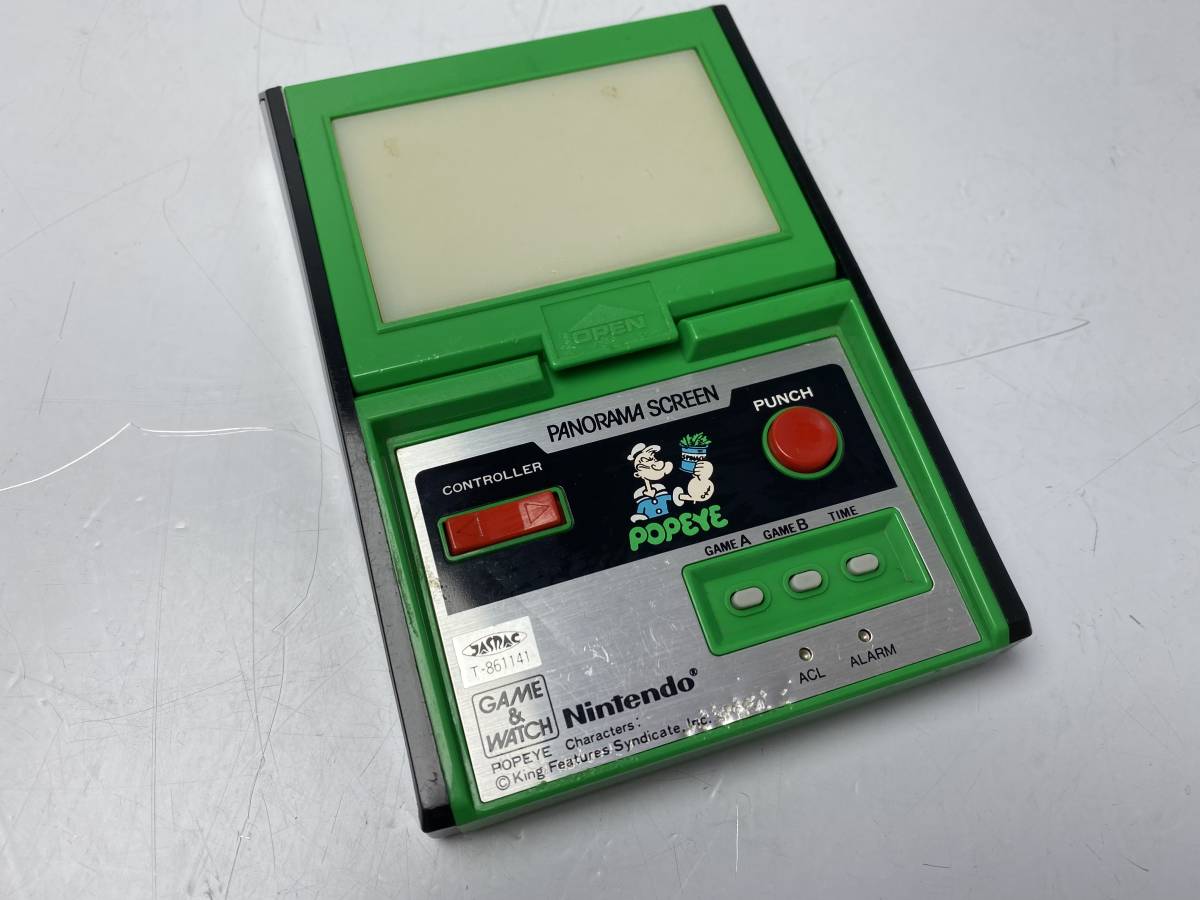 ゲームウォッチ パノラマスクリーン ポパイ Nintendo