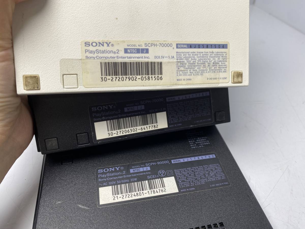 ☆PS2 プレステ2☆本体 6台まとめ売り SCPH-70000/SCPH-90000 SONY