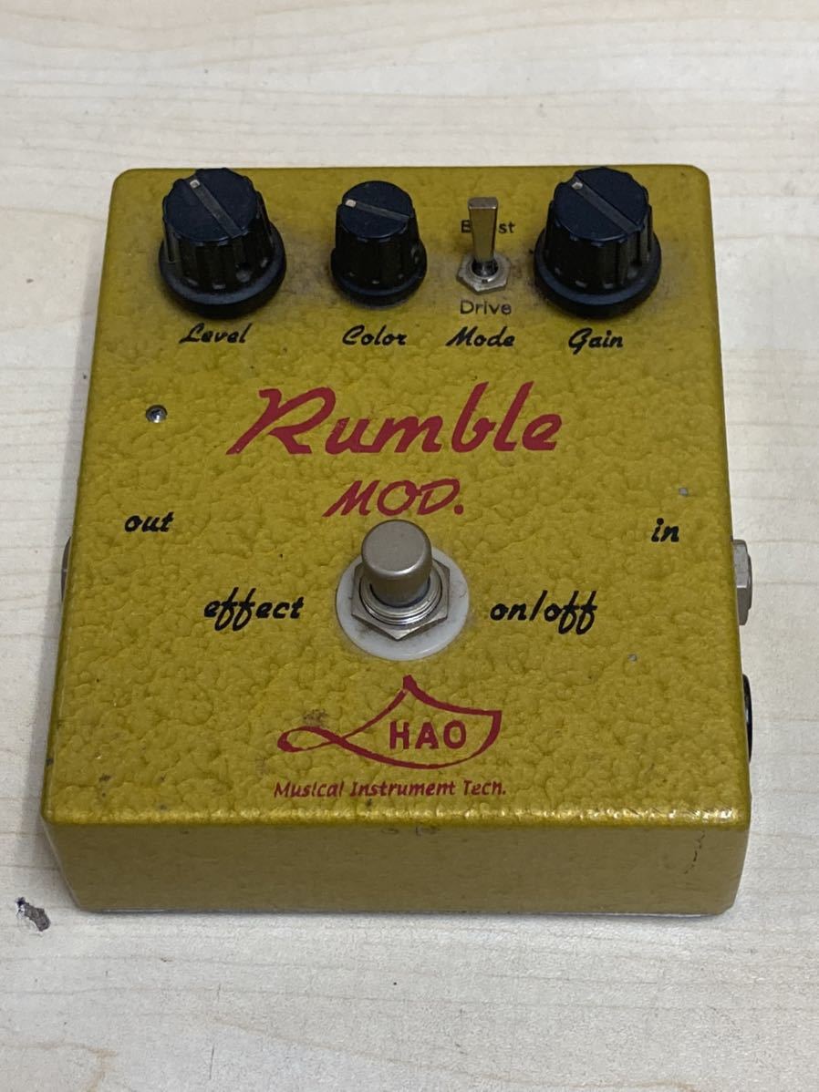 WEB限定 setpublisher.com 【動作確認済】HAO HAO エフェクター Rumble