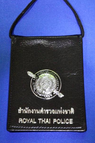 ブランド品専門の タイ警察 本物新品 - Yahoo!オークション 警察手帳 THAI ROYAL 警察グッズ