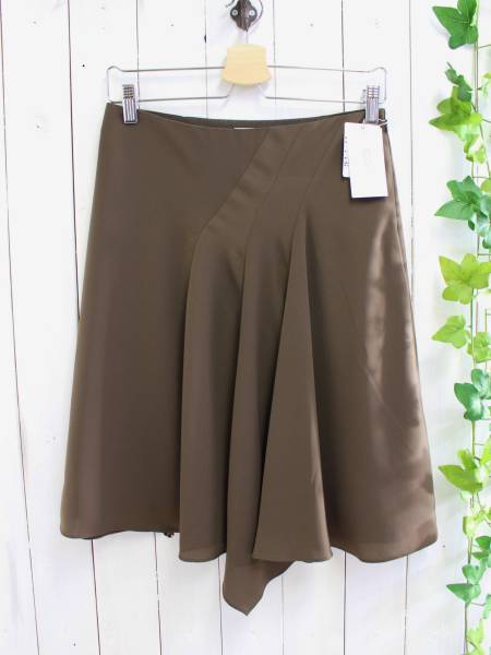 定価24,000円 新品*BODY DRESSING ボディドレッシング*イレギュラーヘム ドレープスカート 36(S)*