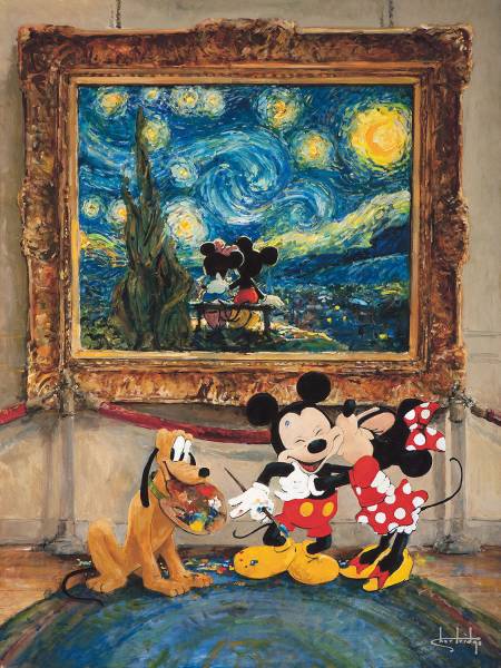 Disney Fine Art ディズニーファインアート ミッキー ミニー Disney Fine Art ディズニーファインアート ミッキー ミニー