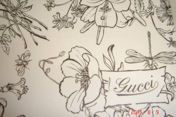 GUCCI духи тестер бумажный Flora5 листов Y150