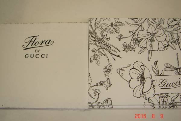 GUCCI духи тестер бумажный Flora5 листов Y150