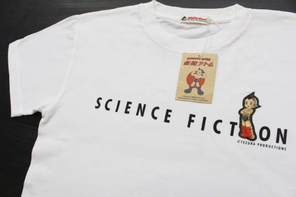 STS01鉄腕アトム レディース メカ オフィシャル アトムTシャツ メカニック 半袖TシャツMighty Atom