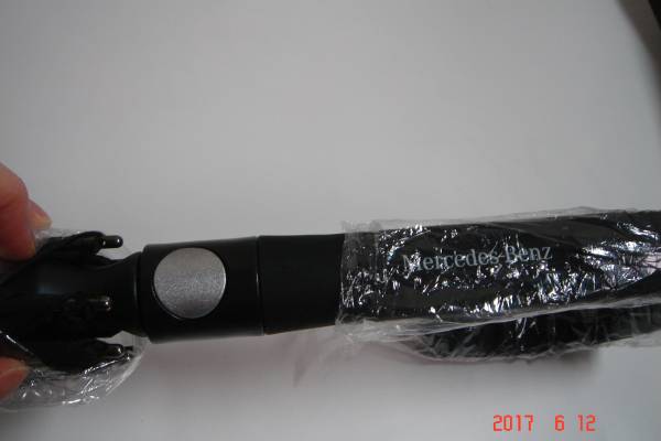  не использовался новый товар Mercedes Benz оригинал umbrella ( Jump зонт * чёрный )