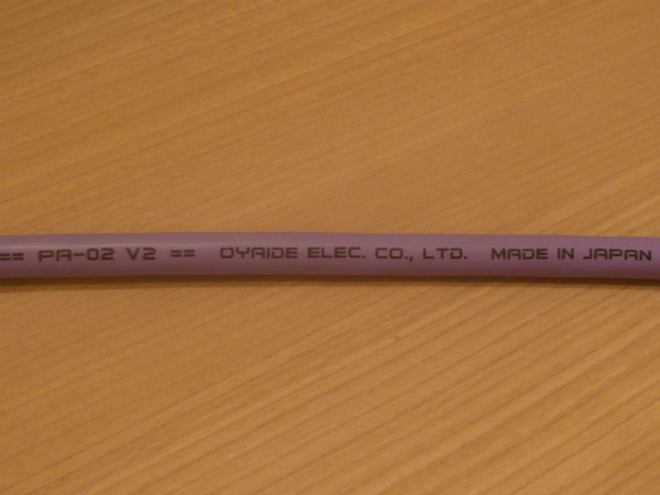★ 即決 Oyaide PA-02 V2 RCA－XLRオス 50cm NEUTRIK ゴールドメッキコネクター NC3MXX-B　オヤイデ 金メッキ (L.R識別処理可) ★