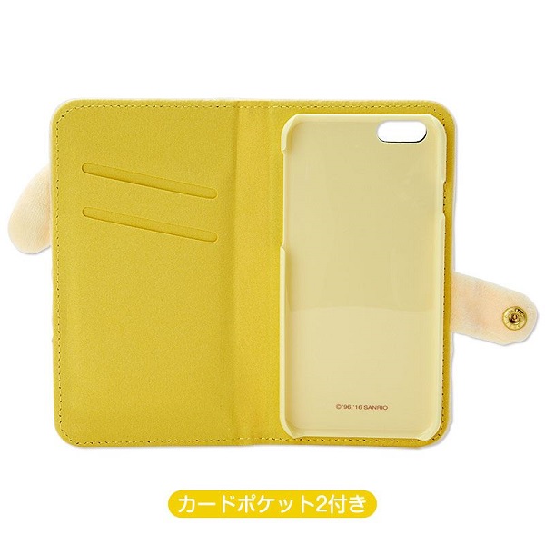 iPhone 6s/6 специальный Pom Pom Purin нежный. ...2. складывать блокнот type кейс POMPOMPURIN 194 Hello Kitty sanrio