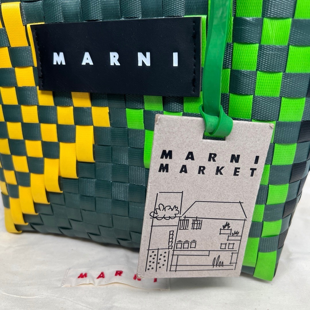 MARNI フラワーカフェ ピクニックバッグ マルニ