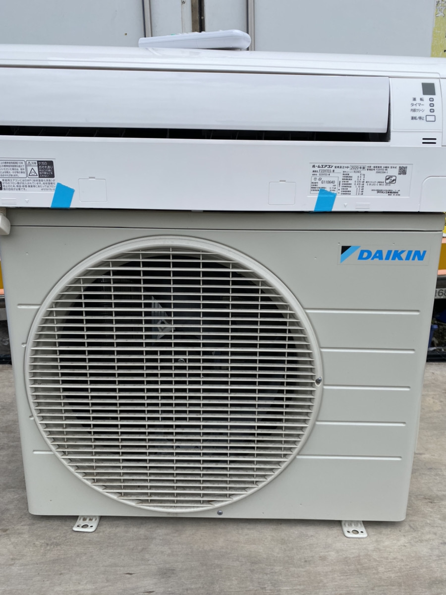 E2】20年製 美品 DAIKIN ダイキン ルームエアコン F22XTES-W S22XTES-W