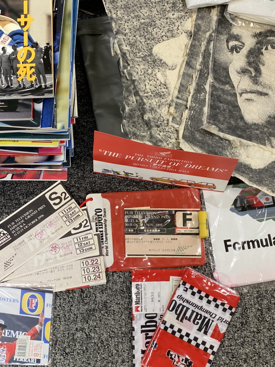 na17】☆希少品多数☆未使用品アリ☆アイルトンセナ グッズ140点 na17】☆希少品多数☆未使用品アリ☆アイルトンセナ グッズ140点