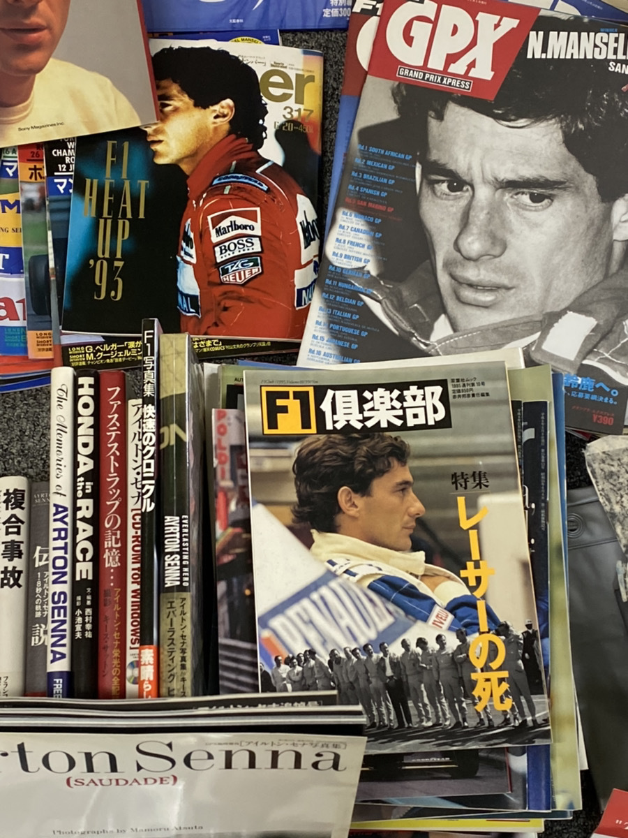 正式的 na17】☆希少品多数☆未使用品アリ☆アイルトンセナ グッズ140点 F1