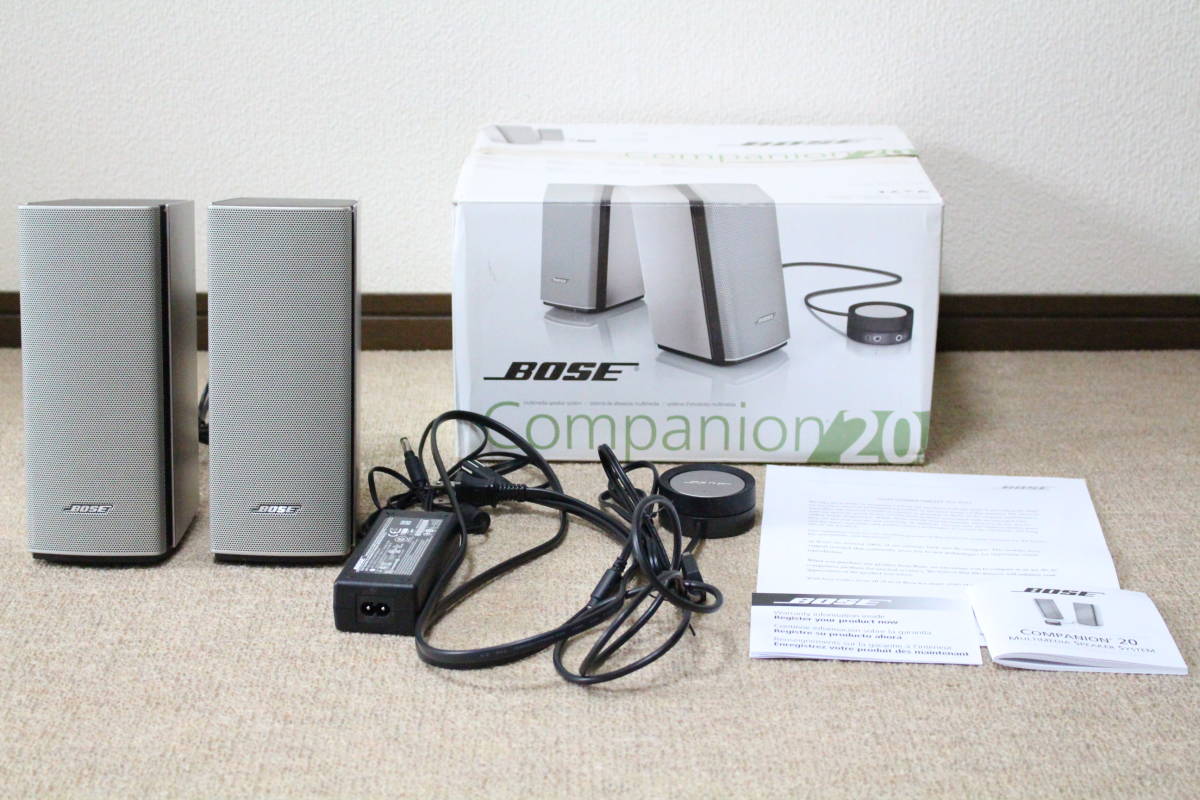 Bose Companion20 マルチメディアスピーカーシステム-