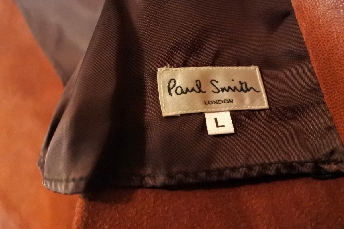 ビンテージ ポールスミス Paul Smith テーラード ジャケット 羊革