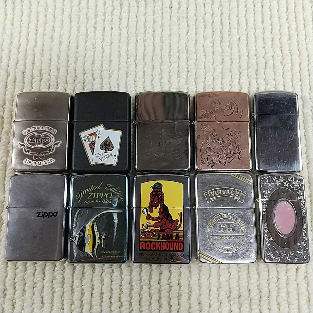 Zippo 品 まとめて10点セット ジッポー オイルライター ビンテージ③