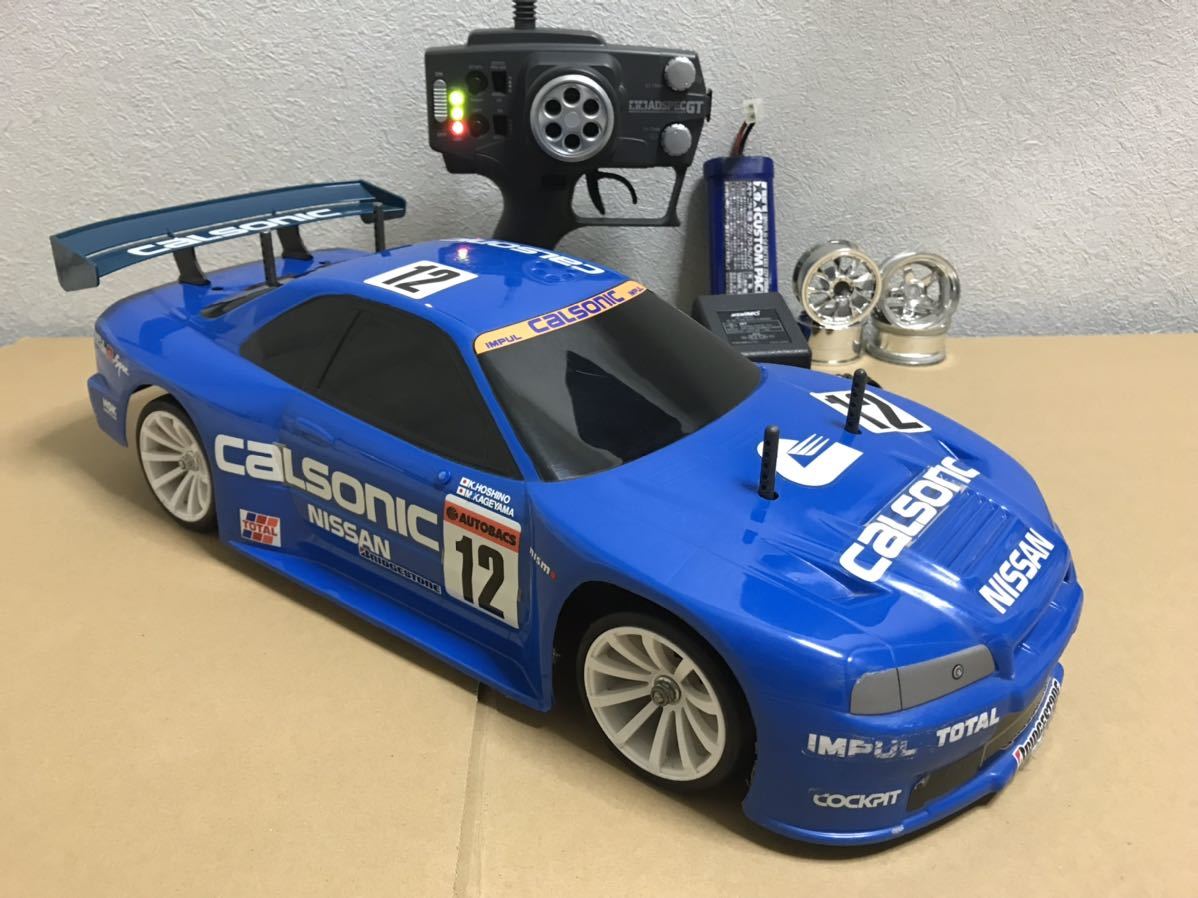 タミヤ 1/10 カルソニック スカイライン GT-RTA03R改フルセット 希少