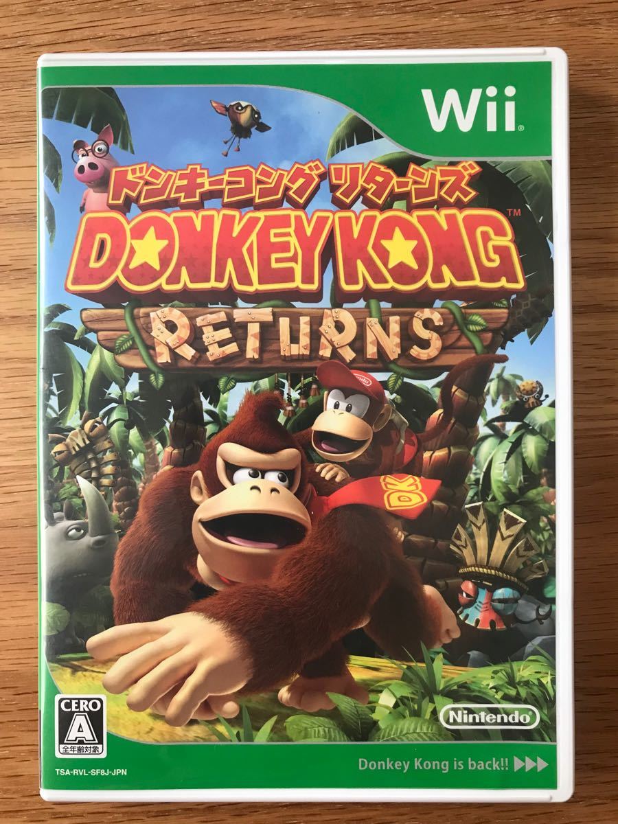  【Wii】 ドンキーコング リターンズ Nintendo 任天堂　 Wii