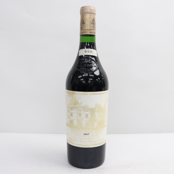 CHATEAU HAUT BRION(シャトーオーブリオン)1987 12.5% 750ml CHATEAU HAUT BRION(シャトーオーブリオン)1987 12.5% 750ml