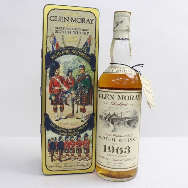 GLEN MORAY（グレンマレイ）グレンリベット 25年 1963 43％ 750ml