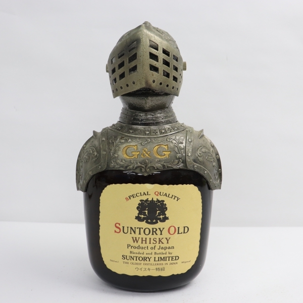 suntory old whiskey ウィスキー ボトル 兜 鎧 GG - 通販 - pinehotel.info