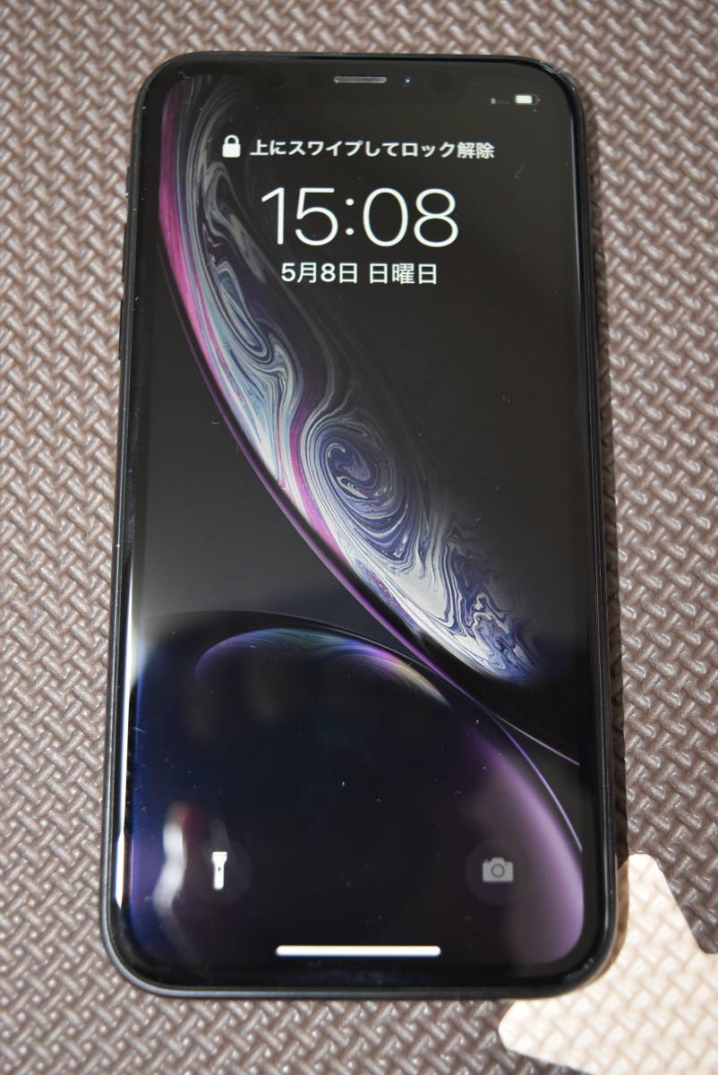 iPhone XR 黒 64GB SIMロックなし バッテリー最大容量90% www