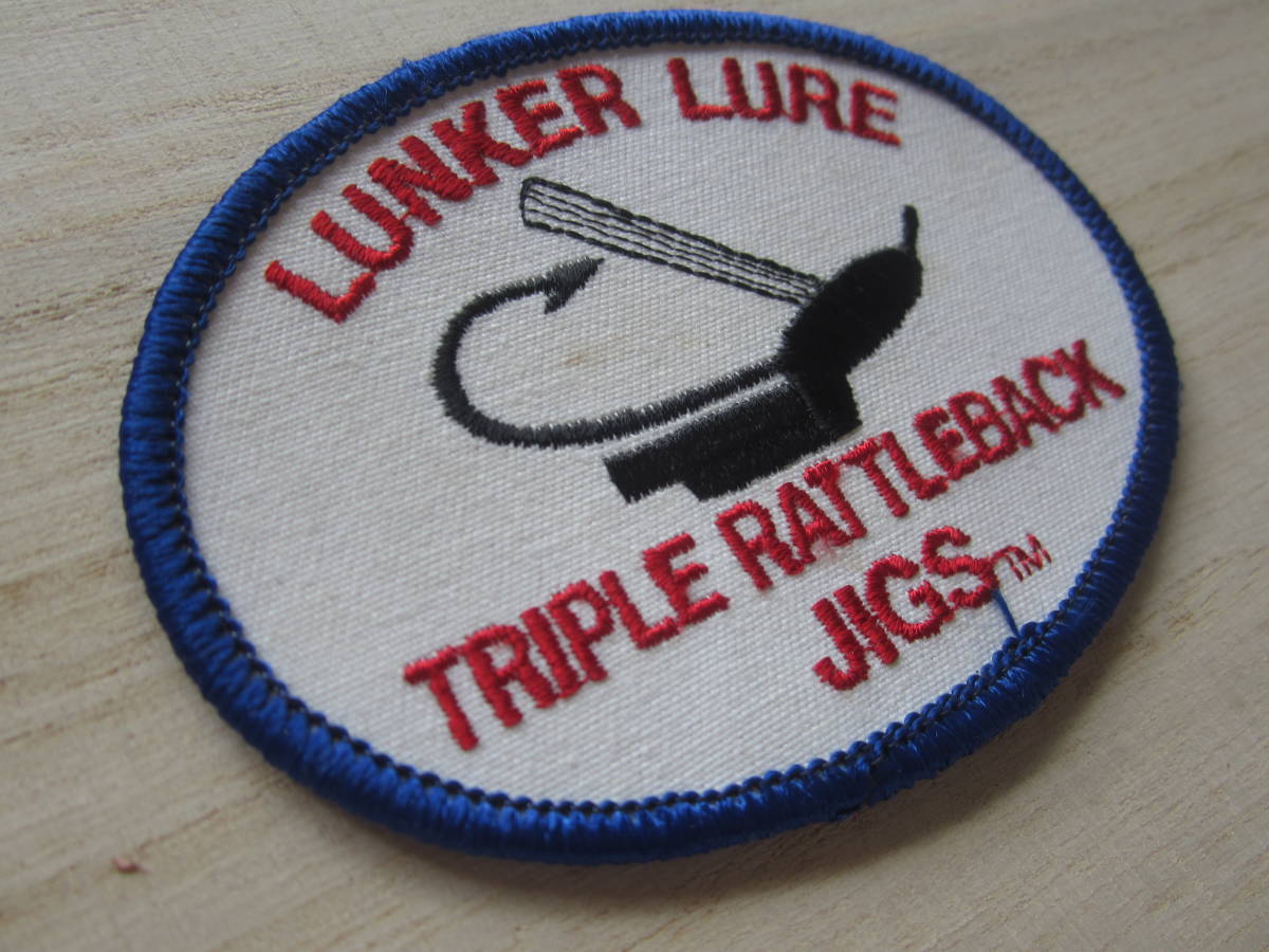 LUNKER LURE ランカ―ルアー TRIPLE RATTLEBACK JIGS フライフィッシング ワッペン/バス釣り タックル ベスト キャップ バッグ 18_画像4