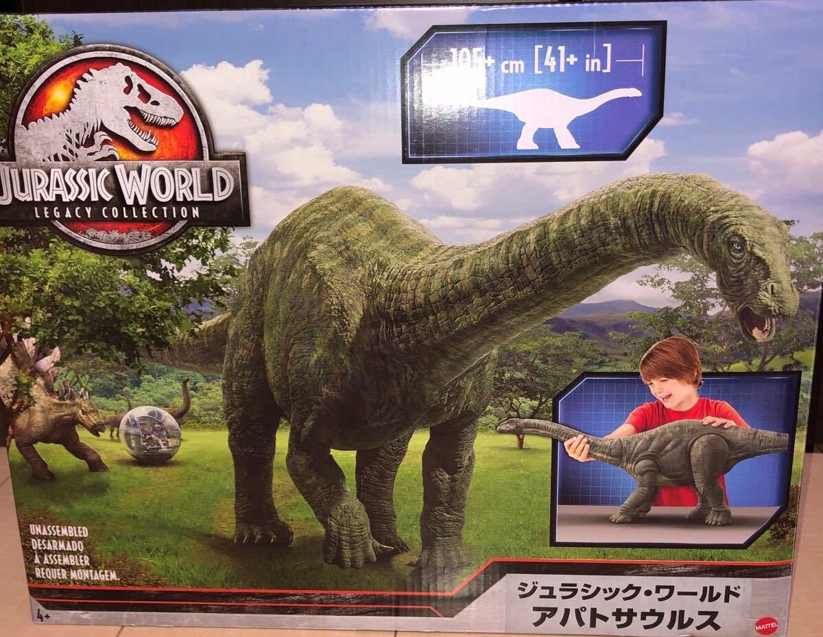 【マテル】ジュラシック・ワールド アパトサウルス 未開封 新品未使用未開封 アパトサウルス ジュラシックパーク マテル