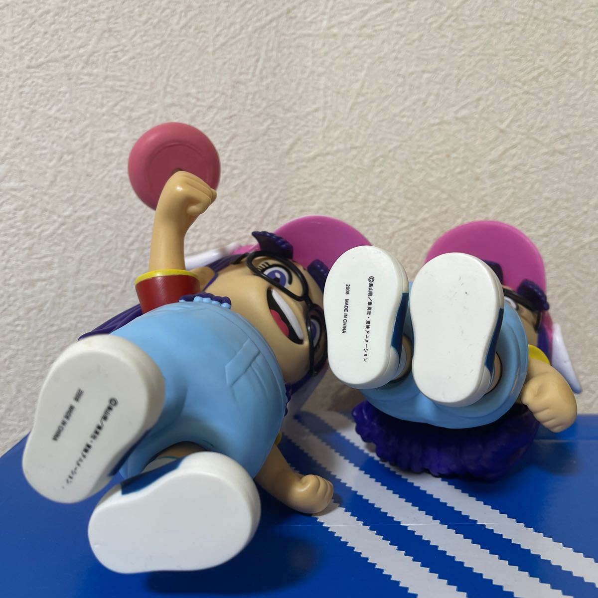 新品 未使用⭐︎当時物!ドクタースランプアラレちゃん ソフビ人形ラスト1点 ドクタースランプ アラレちゃん フィギュア 2個セット Dr