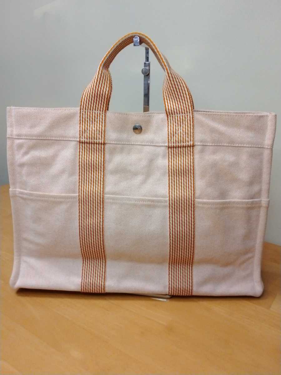 値下げ中 HERMES エルメス バッグ ニュー フールトゥ MM トートバッグ