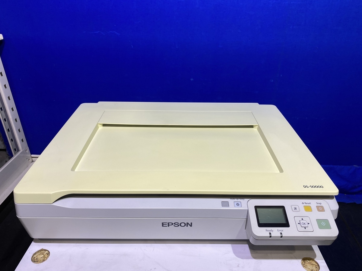 越谷発】『動作良好』【EPSON】◇DS-50000 フラットベッドスキャナー