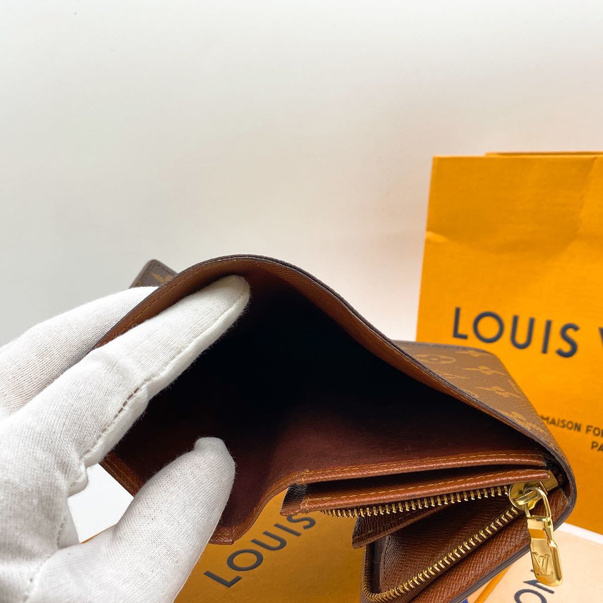 A336【正規品】LOUIS VUITTON ルイヴィトン モノグラム ポルトモネ