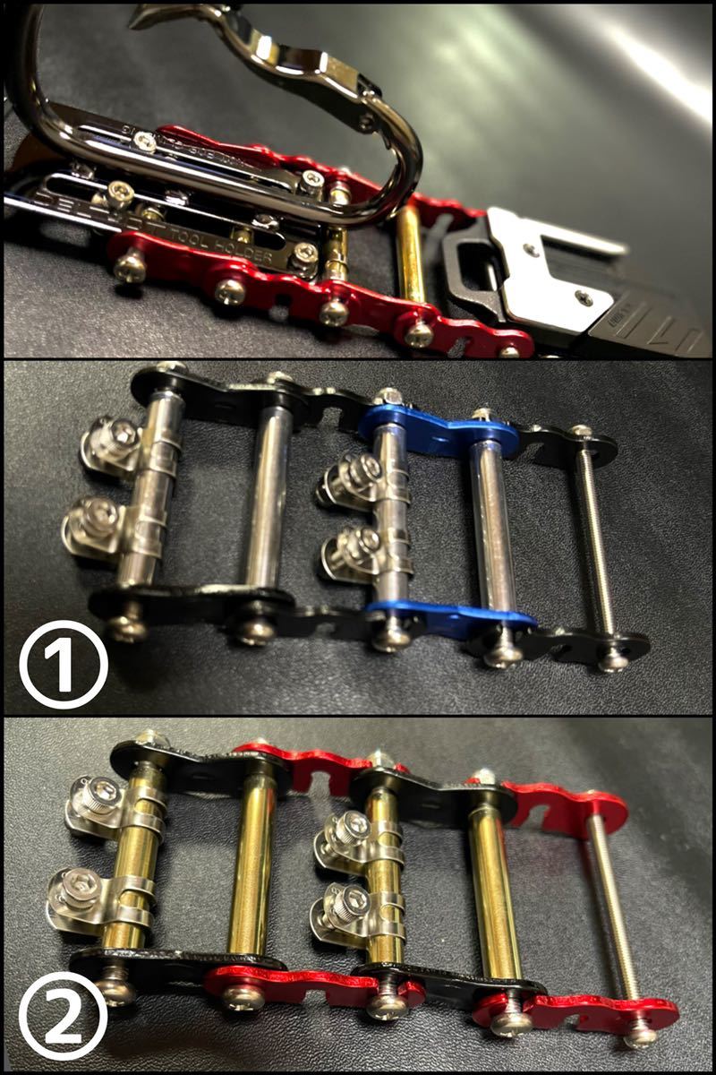 タジマセフ用 カラビナ固定チェーン(好きな色カスタム可能 タジマセフ用 カラビナ固定チェーン(好きな色カスタム可能