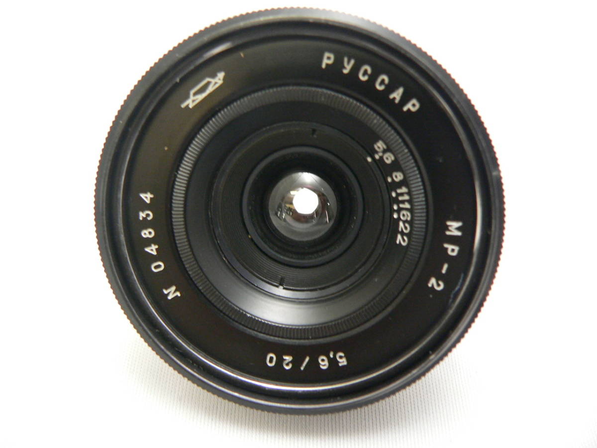 ロシア製レンズ ルサール 20mmF5,6(L) ファインダー付 管理E0458