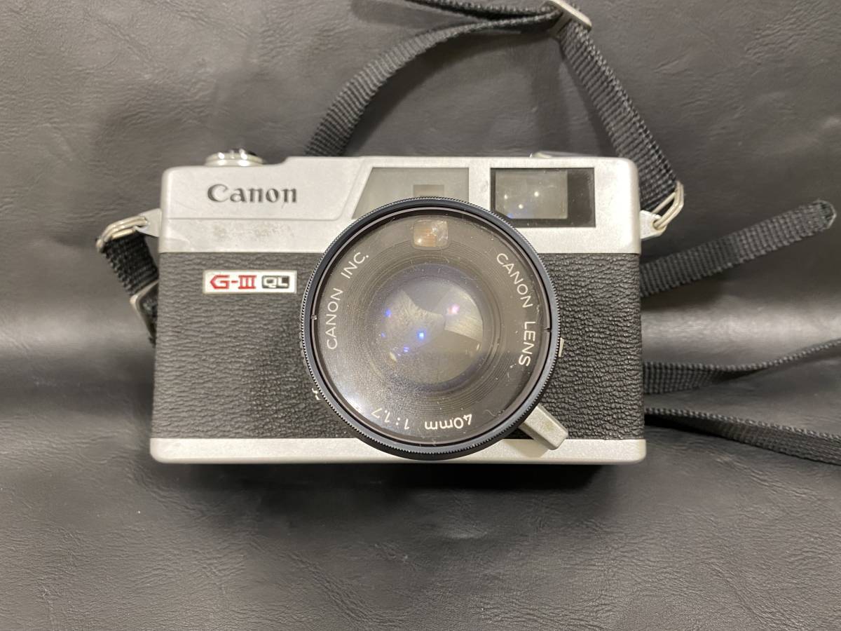 Canon canonet QL17 G-III フィルムカメラ キヤノン