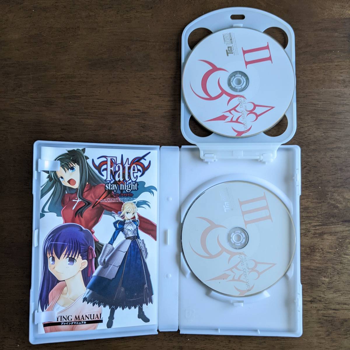 Fate/stay nightfeito/ стойка Night выпуск на японском языке Windows специальный CD-ROM 3 листов комплект прекрасный товар первоначальная версия 
