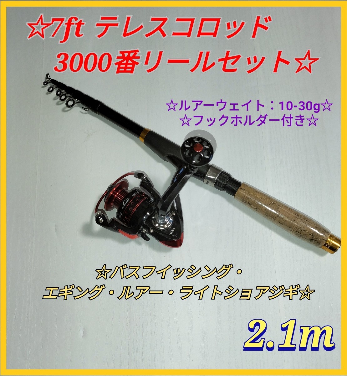 人気の贈り物が 初心者にも最適❣ロッド2本 リール2個含む超豪華な万能