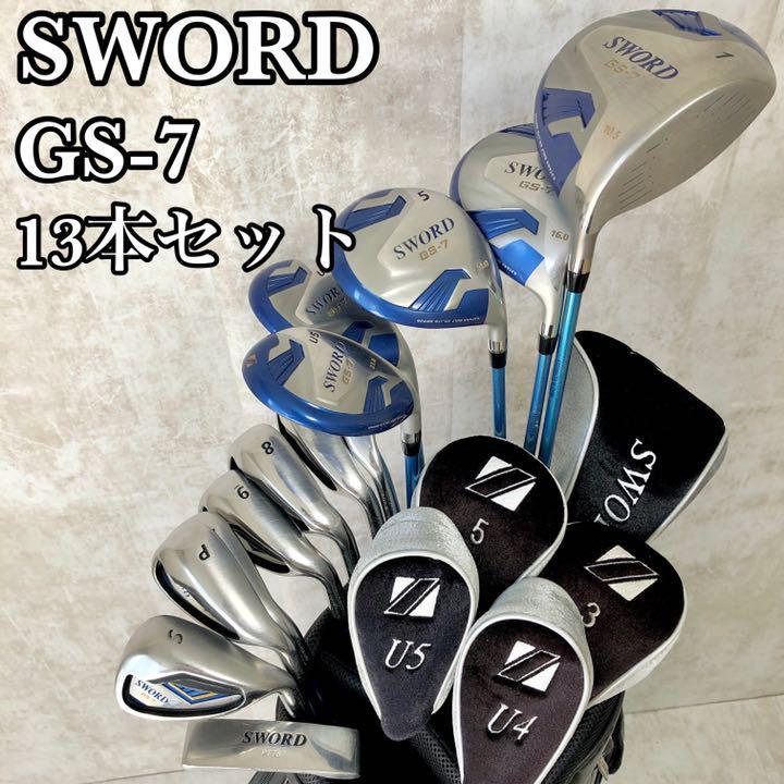 豪華13本セット】KATANA GOLF カタナゴルフ SWORD GS-7 メンズゴルフ