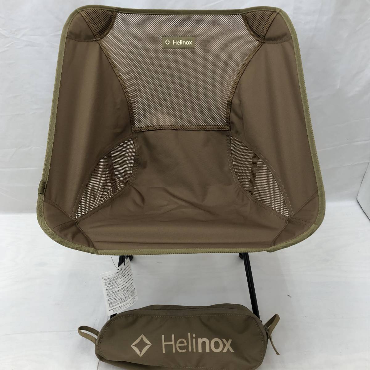 評判 ヘリノックス Helinox チェアワン コヨーテ コンパクトチェア