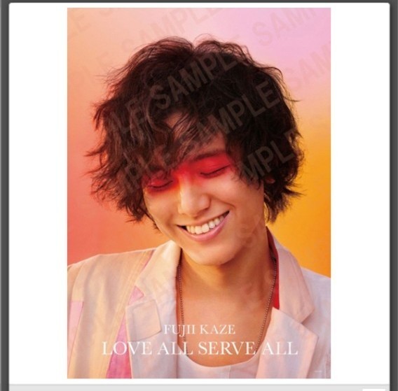 藤井風　 LOVE ALL SERVE ALL　ポスター1枚　【祈りそして願う】 千里-chisato- feat. 藤井風　CD