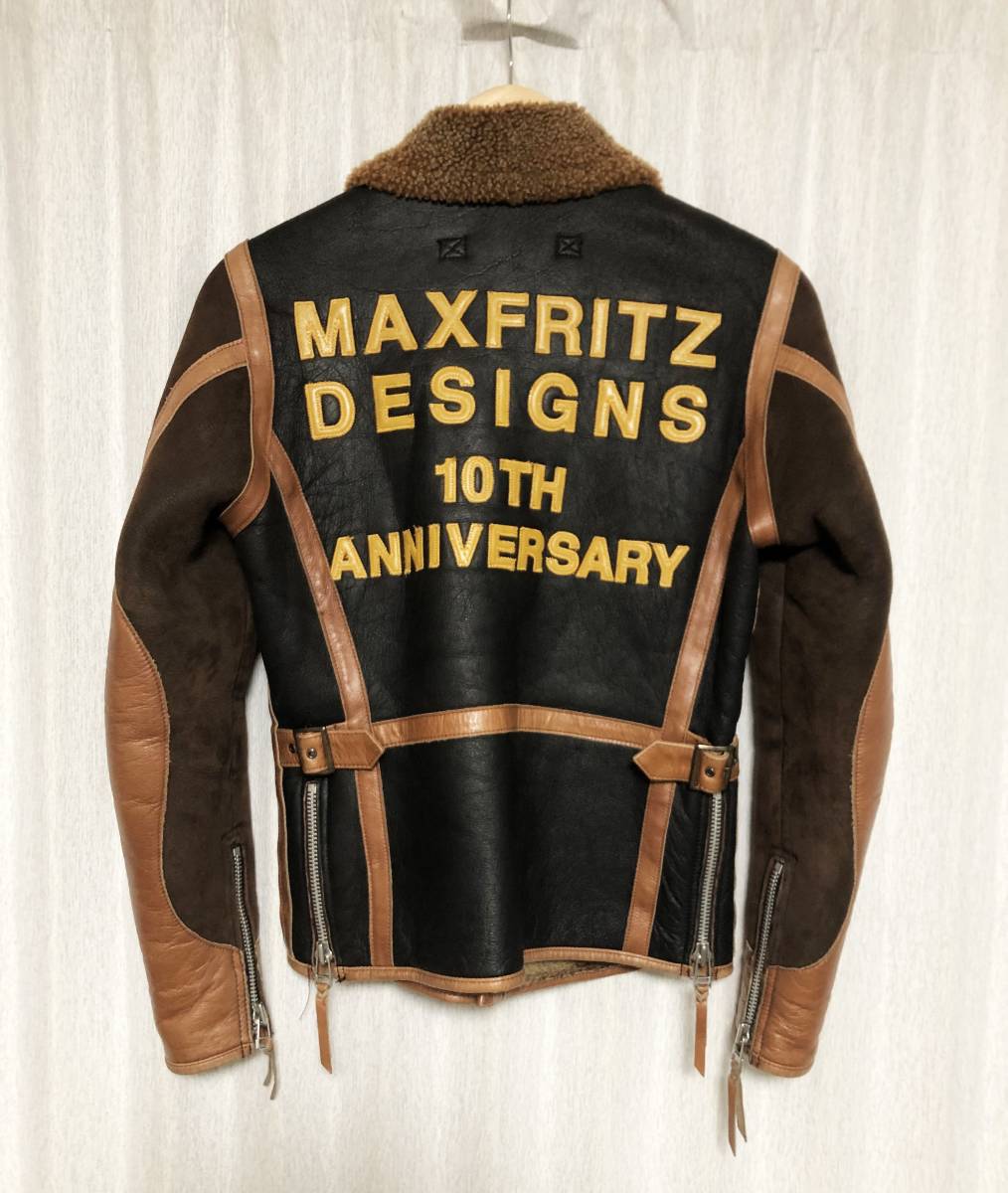 代引き人気 マックスフリッツのムートンジャケ バイクウエア/装備