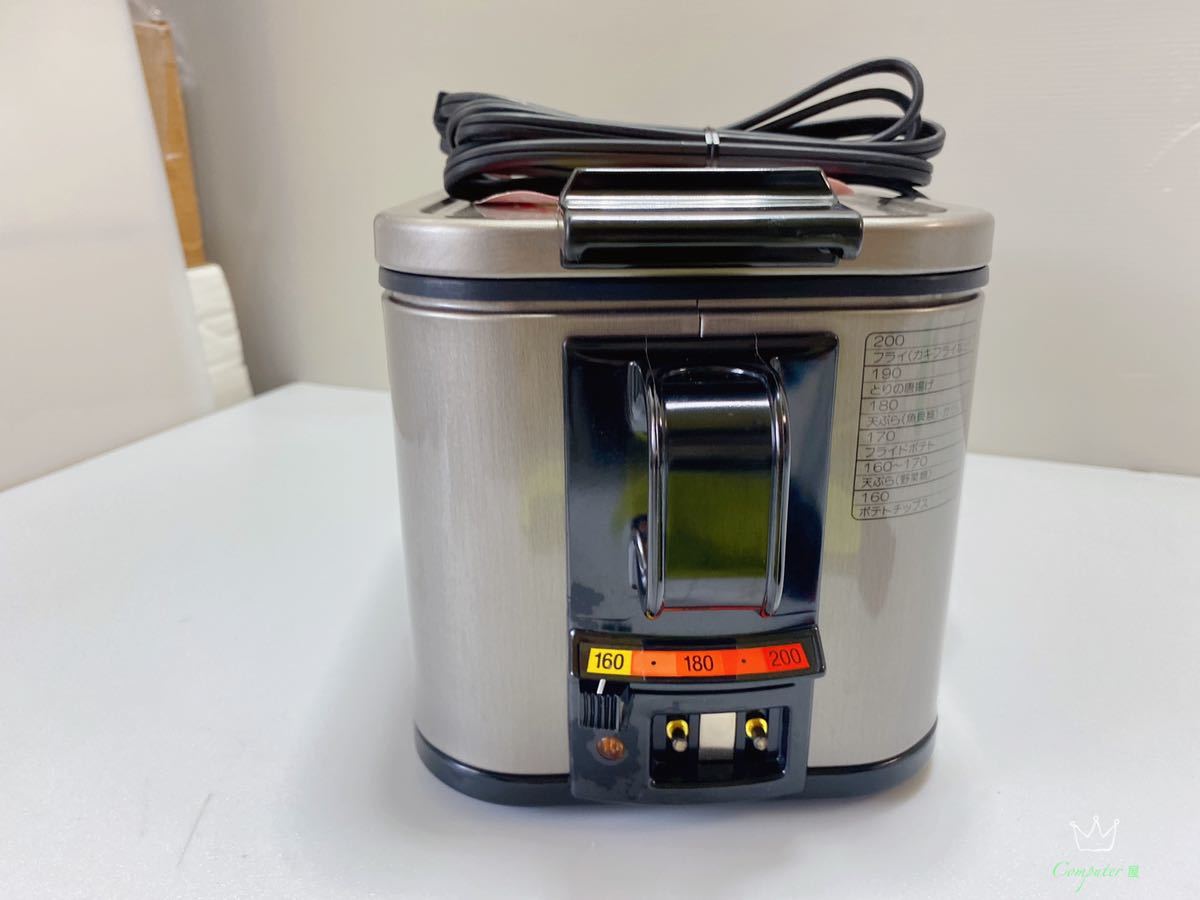 中古美品 象印 電気フライヤー あげあげ EFK-A10 ZOJIRUSHI 動作品