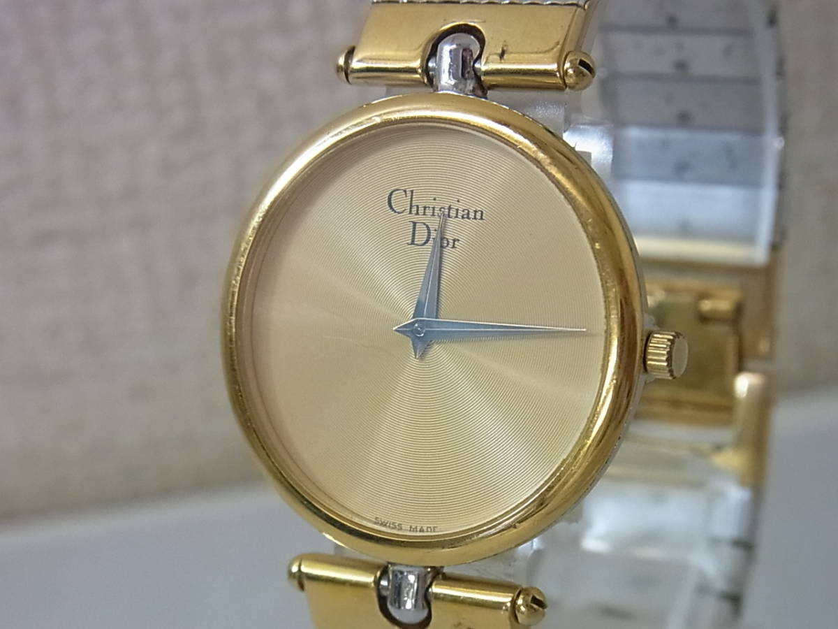 品多く Christian Dior クリスチャンディオール 腕時計 クオーツ