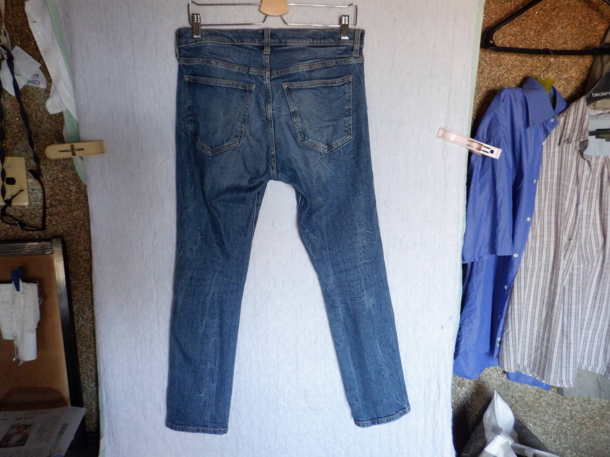 GAP 1969 Gap HIGH RISE SLIM STRAIGHT blue jeans waist 80-82cm length of the legs 71cm