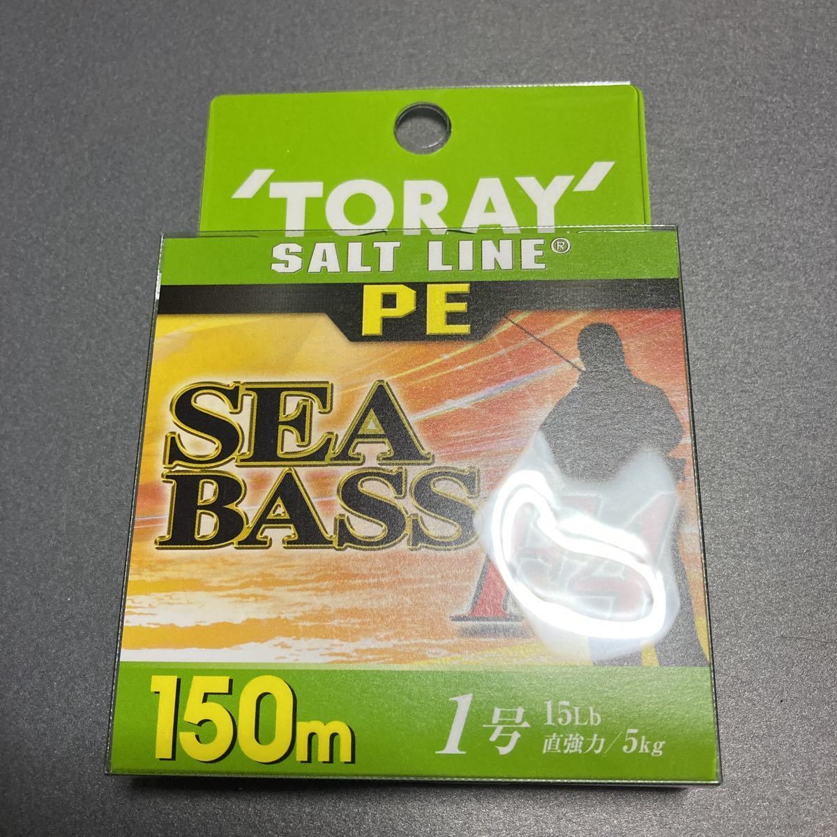 [ новый товар не использовался ] Toray PE линия Chivas F4 TORAY SALT LINE SEABASS F4 150m 1 номер 15LB #4